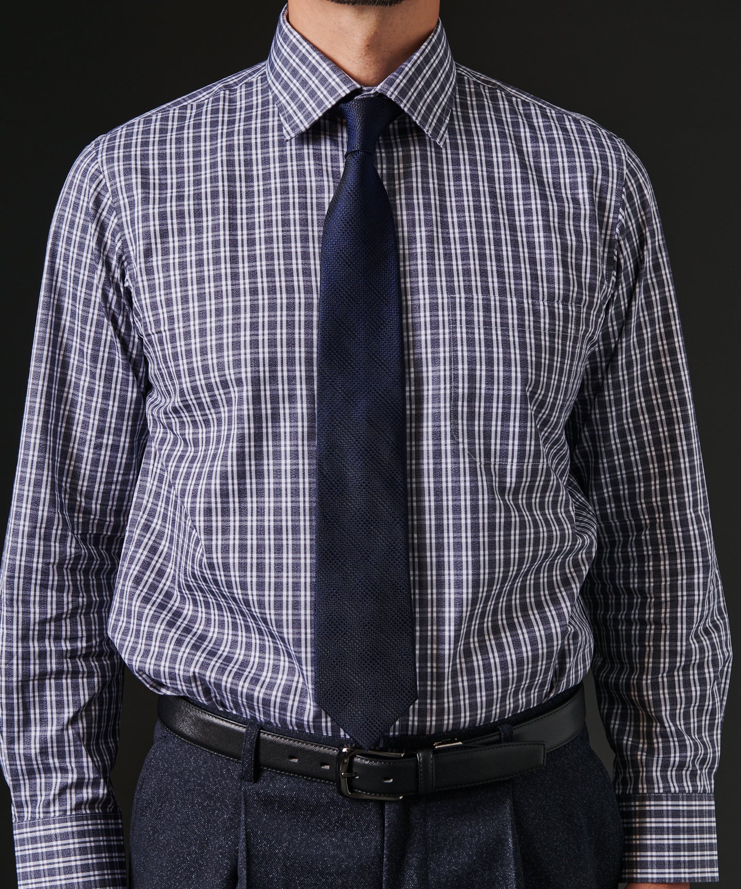 HIROKO KOSHINO 地柄ネクタイ